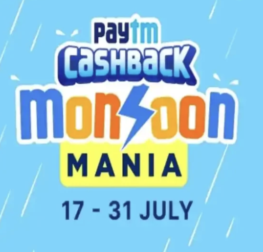[New] Paytm Monsoon Mania Offer - Get Flat Rs.700 Paytm Cash